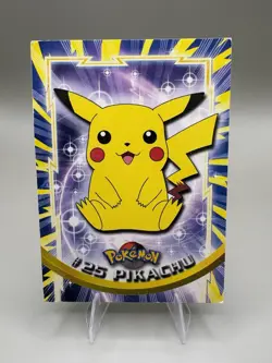 Pokemon Topps Card Bundle x7 Pikachu Ivysaur Vintage TV Animation Series Job Lot - Image 5