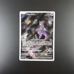 Mewtwo SVP 052 Pokemon Promo 151 Full Art Holo Ultra Premium Card - Image 1
