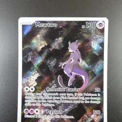 Mewtwo SVP 052 Pokemon Promo 151 Full Art Holo Ultra Premium Card - Image 2