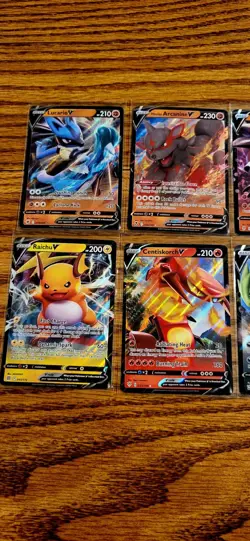 Pokemon Card Lot - V Card Lot (8 Cards Total) - Image 4