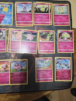 Pokemon TCG Fairy Type Card Togepi Jigglypuff Marill Granbull Cleffa English - Image 2