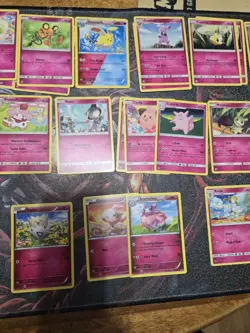 Pokemon TCG Fairy Type Card Togepi Jigglypuff Marill Granbull Cleffa English - Image 3