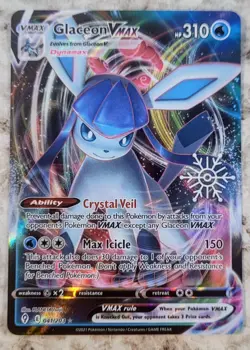 Glaceon VMAX - (Holiday Calendar) 041/203 Miscellaneous Cards & Products Holo - Image 1