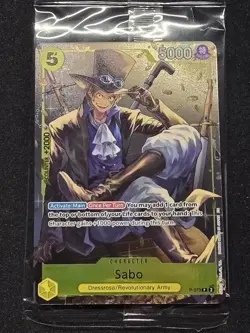 Sabo (Tin Pack Set Vol. 2) P-073 One Piece Promotion Cards Foil (Sealed) - Image 1