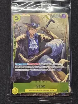 Sabo (Tin Pack Set Vol. 2) P-073 One Piece Promotion Cards Foil (Sealed) - Image 2