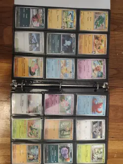Pokemon Binder Collection Of 270 Vintage And Modern Cards( Binder Included) - Image 3