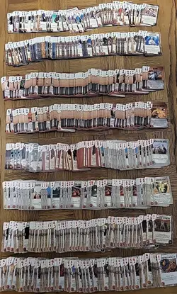 Deadlands Doomtown CCG — c. 800 Card Lot — Mixed Sets — All Four Suits Playable - Image 1