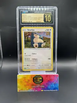 Pokemon TCG Classic Venusaur Deck Snorlax Card CGC 10 Pristine, 016/034 - Image 1