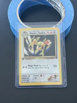 Pokemon Card - Blaine's Dodrio Gym Challenge 32/132 Uncommon 1st Edition - Image 3