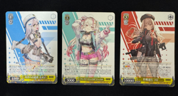NIKKE Lot of 3 Foil R Cards Neon - Jackal - Rapi Weiss Schwarz Japanese - Image 2