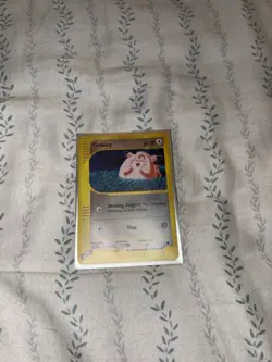 Pokemon TCG Clefairy Reverse Holo Common Card 101/165 Expedition Base Set - Image 1