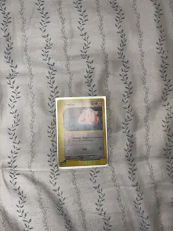 Pokemon TCG Clefairy Reverse Holo Common Card 101/165 Expedition Base Set - Image 2