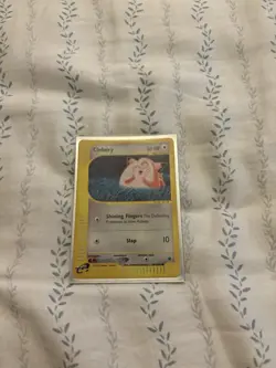 Pokemon TCG Clefairy Reverse Holo Common Card 101/165 Expedition Base Set - Image 3