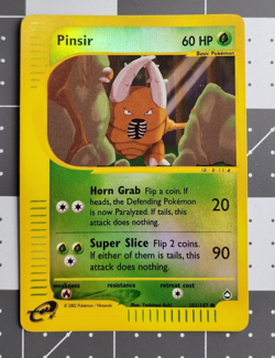 Pinsir - 101/147 - Pokemon Aquapolis Reverse Holo Rare Card HP - Image 3