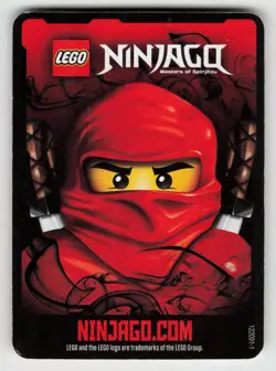 2011 LEGO Ninjago Masters of Spinjitzu - HEAD SPIN Non Holo Card #25/81 - Image 2