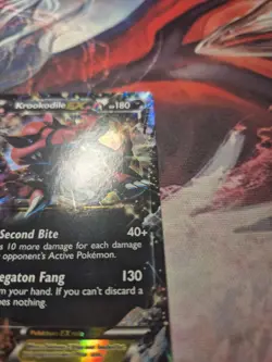 Krookodile EX - XY25 - Ultra Rare - XY Black Star Promo - Pokemon Card - LP - Image 4