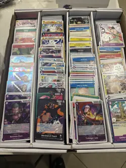 One Piece Card Game 1,000+ Card Mixed Bulk Lot - Image 1
