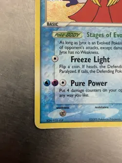 Jynx, 28/115, EX Unseen Forces, 2005, Rare, Psychic, Pokemon TCG, Card Stock - Image 5