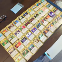 x40 Vintage Japanese Pokemon Trainer Cards Base Jungle Fossil Rocket Gym Neo - Image 1