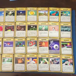 x40 Vintage Japanese Pokemon Trainer Cards Base Jungle Fossil Rocket Gym Neo - Image 3