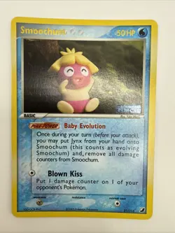 Smoochum 31/115 EX Unseen Forces Reverse Holo Rare Stamped Pokemon Card - Image 3