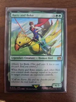 MTG Final Fantasy Bartz and Boko Foil 0175 R - Image 1