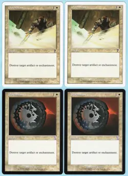 Disenchant x4 4x Various Sets PLAYSET White Instant MTG NM AZ1 - Image 1