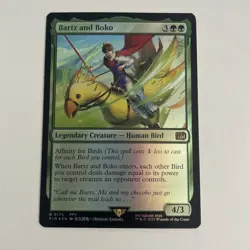 Bartz and Boko #175 (Foil) (NM) Final Fantasy FIN Magic MTG - Image 1