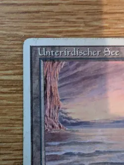 MTG German Revised Underground Sea SIGNED Rob Alexander Dual Land MP/HP - Image 5