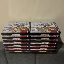 12 X Lot Of Final Fantasy Mtg Collector Hangar Box Omega Sealed New - Image 2