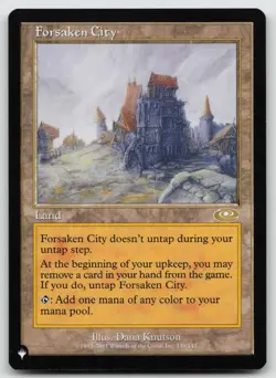 Magic: The Gathering Land Forsaken City Regular - Image 1