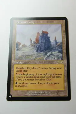 MTG Forsaken City x1- -The List-Lightly Played - Image 1