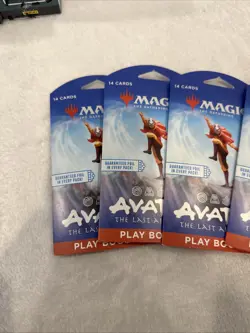 4x Magic The Gathering: Avatar The Last Airbender - Sleeved Booster Pack - Image 3