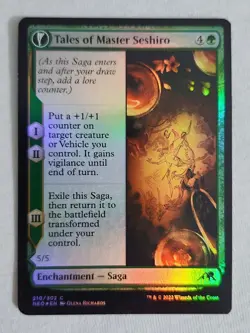 Seshiro's Living Legacy #210 Kamigawa: Neon Dynasty Foil Magic the Gathering - Image 2
