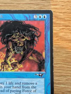 MTG Alliances Force of Will Uncommon Blue Staple [MP] Moderate Play - Image 5