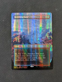 Scalding Tarn (Borderless) (Dragonscale Foil) Special Guests Foil - Image 1