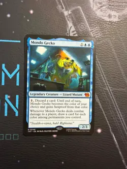 Mondo Gecko Teenage Mutant Ninja Turtles Mythic Rare - Image 1