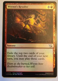 Wrenn's Resolve March of the Machine Foil NM+ - Image 1