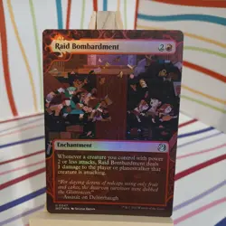 MTG - Raid Bombardment FOIL - Wilds of Eldraine Enchanting Tales - 047 - Image 1
