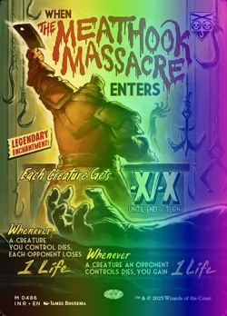 MTG The Meathook Massacre (486/612) Innistrad Remastered LP FOIL - Image 1