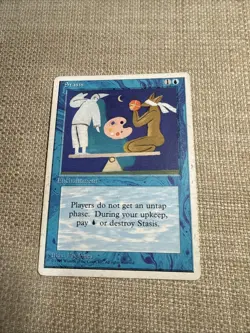 Magic the Gathering: MTG: 4th Edition: Stasis - Image 1