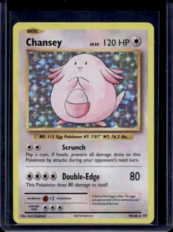 2016 Pokemon XY Evolutions Chansey Holo #70/108 - Image 1