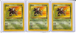 (3) Lot 1999 Pokemon Jungle Pinsir #25/64 - Image 1