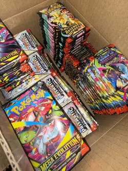 Pokemon LOT 176 SEALED Booster Packs Assortment: Prismatic Ascended Heroes Mega - Image 3