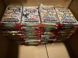 Pokemon LOT 176 SEALED Booster Packs Assortment: Prismatic Ascended Heroes Mega - Image 4