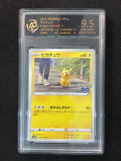 2022 Pokemon TCG Japanese S10b 027/071 C Pikachu Full Art Holo RPA 9.5 IO86 - Image 1