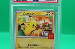 PSA 10 Pikachu McDonald's Promo #020/M-P - 2025 Japanese Pokemon Card - Gem Mint - Image 3