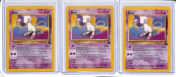 (3) Lot 2000 Pokemon League Mew Black Star Promo BSP #8 - Image 1
