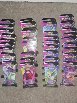 Pokemon Fusion Strike Sleeved Booster Pack x36 - New & Sealed (Booster Box Eqv) - Image 1
