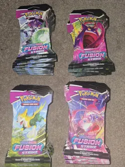 Pokemon Fusion Strike Sleeved Booster Pack x36 - New & Sealed (Booster Box Eqv) - Image 2
